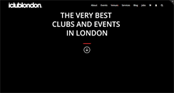 Desktop Screenshot of iclublondon.com